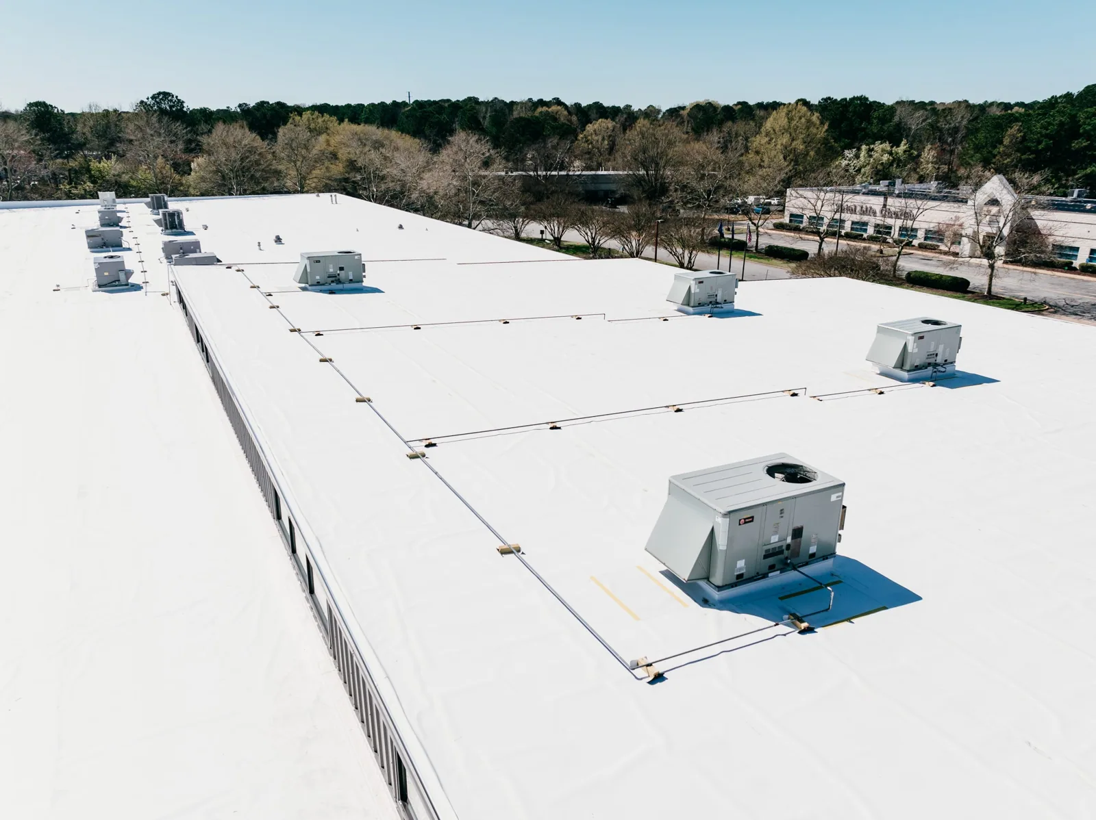 Commercial Roof Flashing Repair in Overland Park, KS