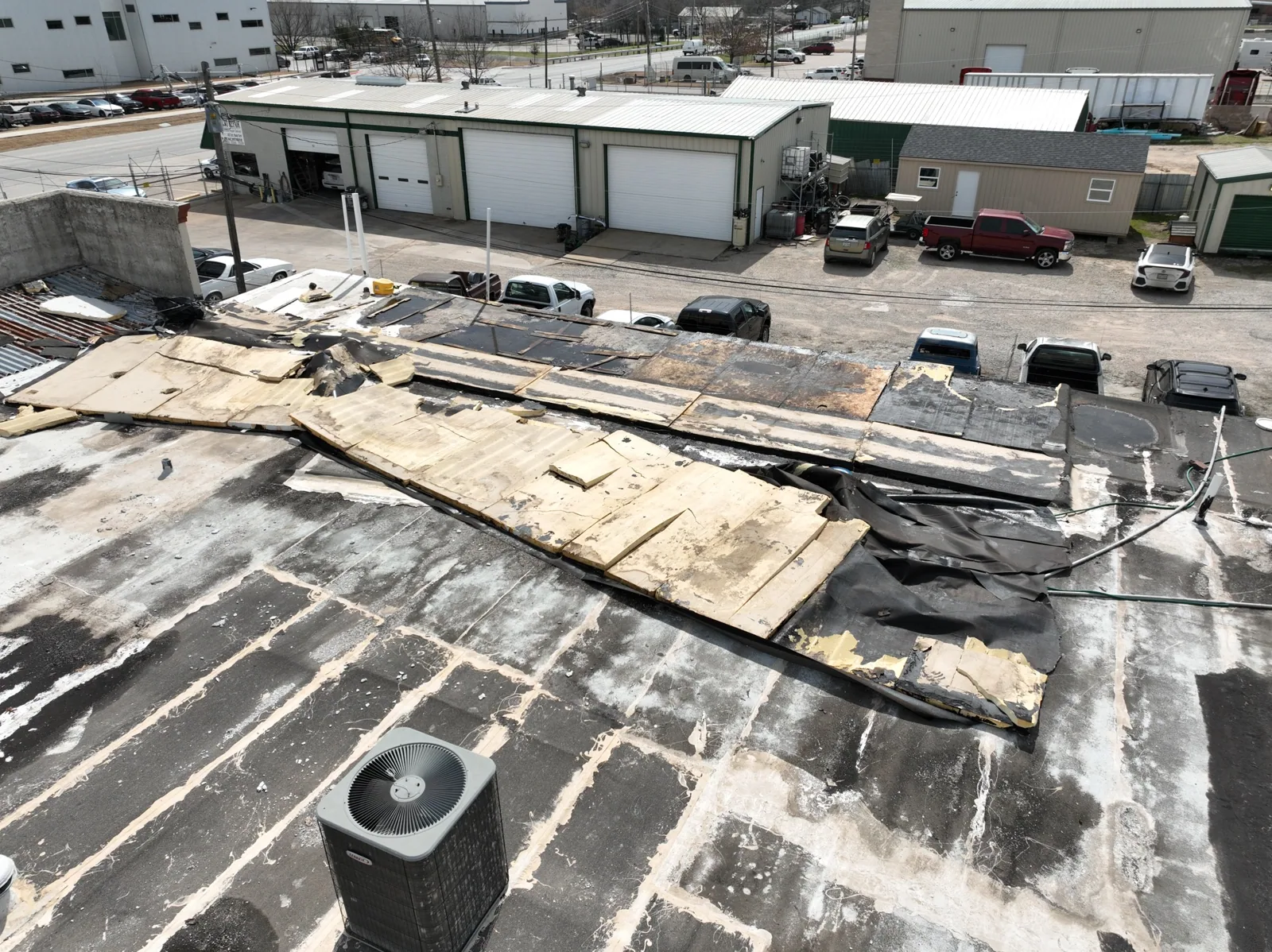 Wind Damage Roof Repair in Overland Park, KS