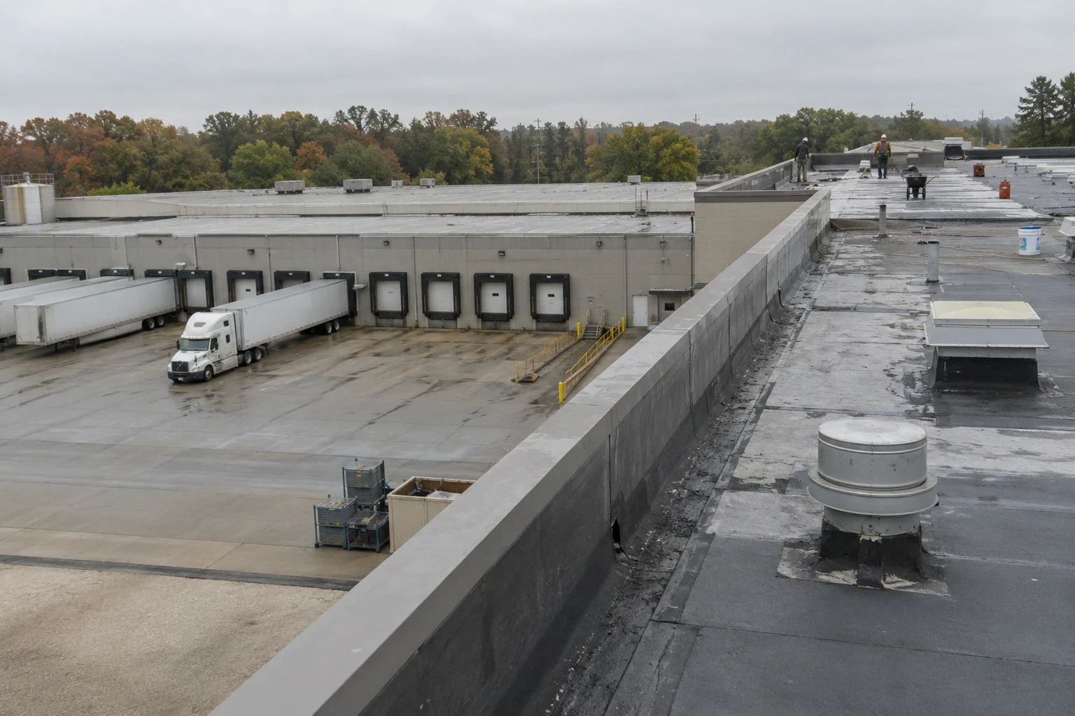 Commercial Roofing for Logistics and 3PL Buildings in Overland Park, KS