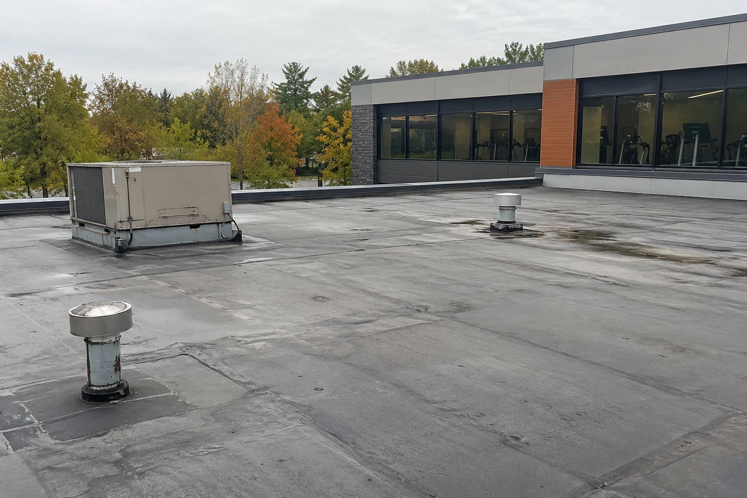 Fitness Center Commercial Roofing in Overland Park, KS