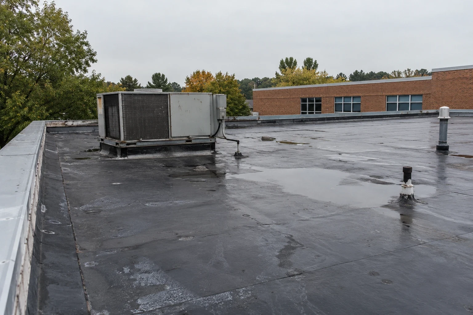 School Commercial Roofing in Overland Park, KS