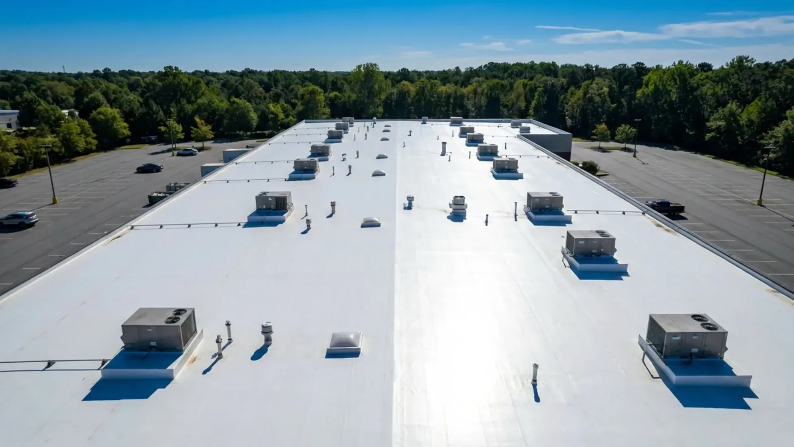 PVC Commercial Roofing in Overland Park, KS
