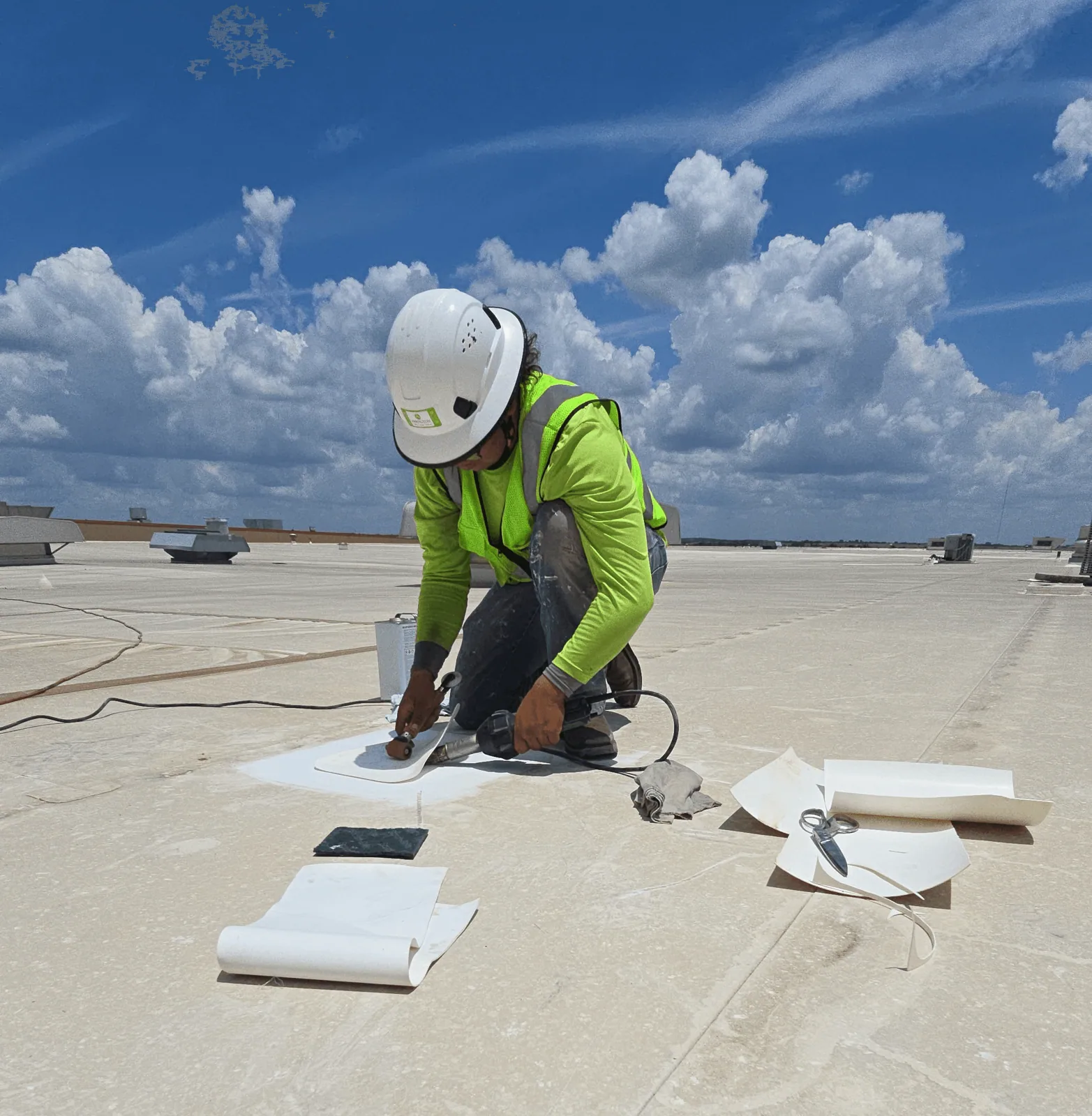 Infrared Roof Moisture Survey in Overland Park, KS